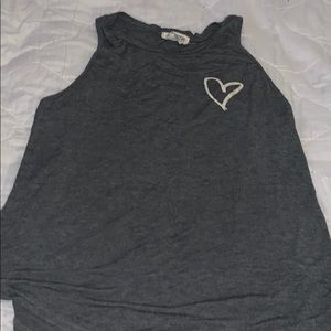 Gray tank top size M